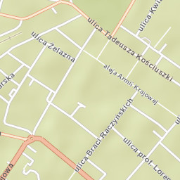 Ciechocinek Street Map