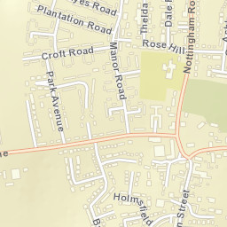 Keyworth Street Map