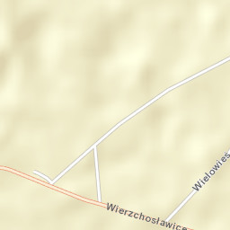 Wierzchosławice Street Map