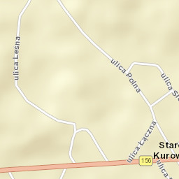 Stare Kurowo Street Map