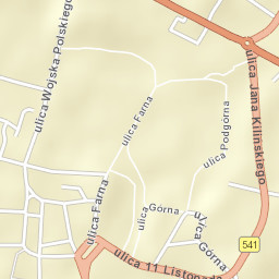 Sierpc Street Map