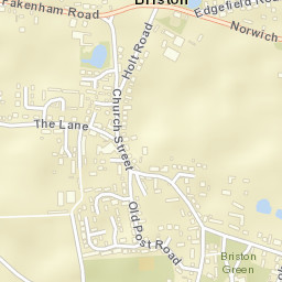 Briston Street Map