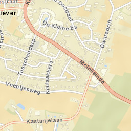 Diever Street Map