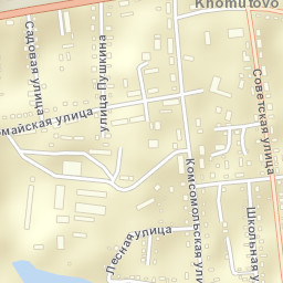 Khomutovo Street Map
