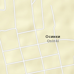 Osinki Street Map