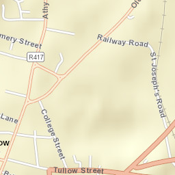 Carlow Street Map