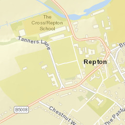 Repton Street Map