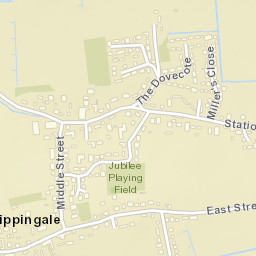 1 Middle Street, Rippingale, Bourne, Lincolnshire PE10 Street Map