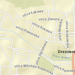 Drezdenko Street Map