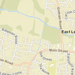 East Leake Street Map