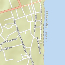Nieszawa Street Map