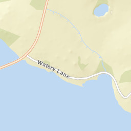 Watery Lane, Abbots Bromley, Staffordshire Street Map