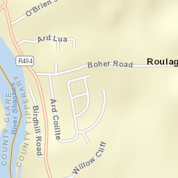 Ballina Street Map