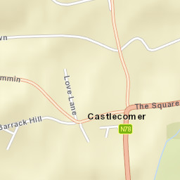 Castlecomer Street Map