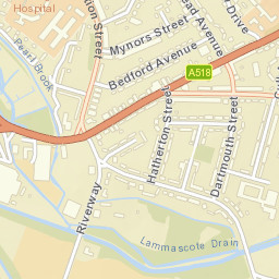 52-58 Weston Rd, Stafford ST16, UK Street Map