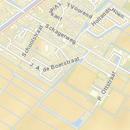 Schagerbrug Street Map