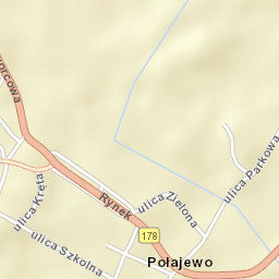 Połajewo Street Map
