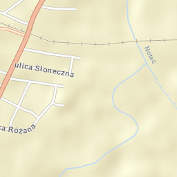Pakość Street Map
