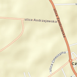 Czyżew Street Map