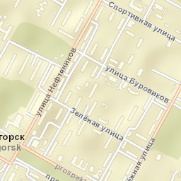 Neftegorsk Street Map