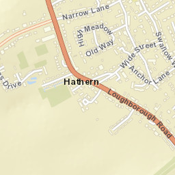 Hathern Street Map