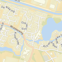 Oostermeenthe Street Map