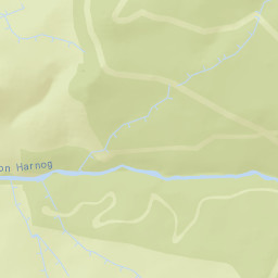 A494, Snowdonia National Park, Dolgellau Street Map