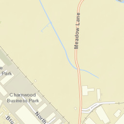 50 Brush Drive, Loughborough, Leicestershire Street Map