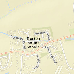 Burton on the Wolds Street Map