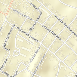 Neverkino Street Map