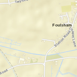 Foulsham Street Map