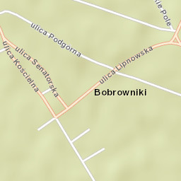 Bobrowniki Street Map
