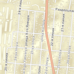 Buzuluk Street Map