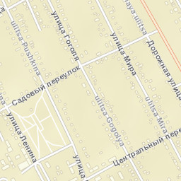 Tabuny Street Map