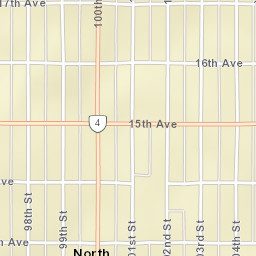 North Battleford Street Map
