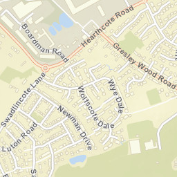 39 Gresley Wood Road, Church Gresley Street Map