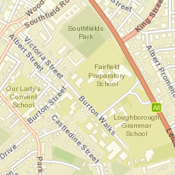 Loughborough Street Map