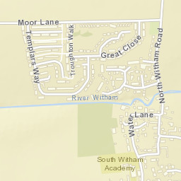 South Witham Street Map