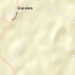 Gąsawa Street Map
