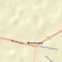 Mochowo Street Map