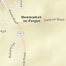 Newmarket on Fergus Street Map