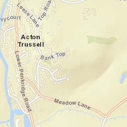 3 Meadow Lane, Acton Trussell, Stafford Street Map