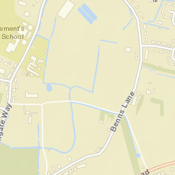 Terrington St Clement Street Map