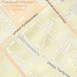 Usol’ye-Sibirskoye Street Map