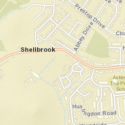 5 Westfields Avenue, Ashby-de-la-Zouch Street Map