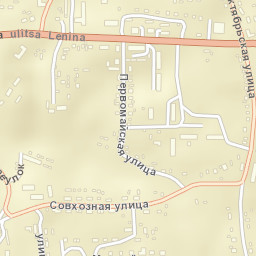 Soskovo Street Map