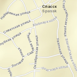 Spassk Street Map
