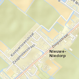 Nieuwe Niedorp Street Map