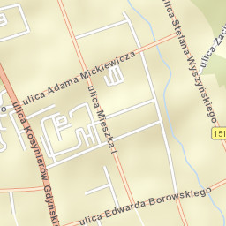 Gorzów Wielkopolski Street Map