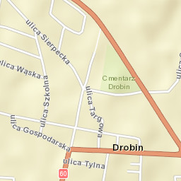 Drobin Street Map